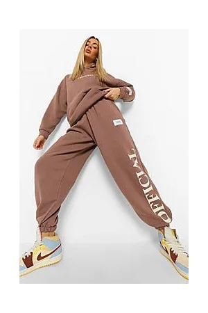 Boohoo Oversized Official Hood Print Tracksuit