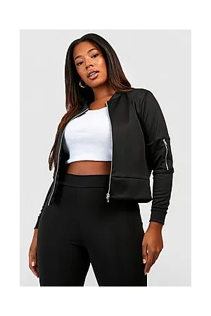Boohoo Plus Ma1 Bomber Jacket
