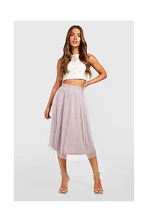 Boohoo Boutique Jacquard Top Midi Skirt Co-Ord Set