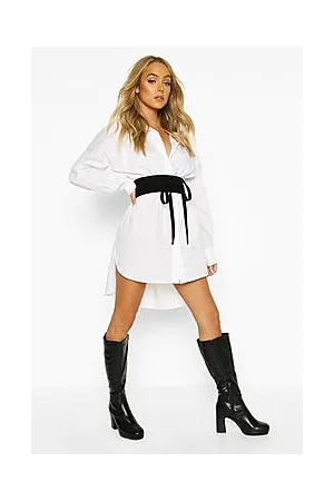 Boohoo Suedette Tassel Obi Belt