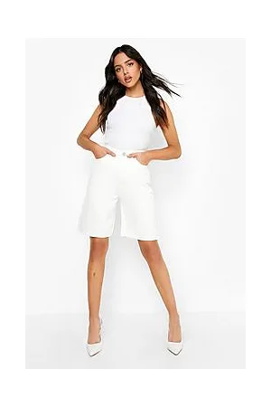 Boohoo Dad Fit Denim Shorts