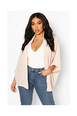Boohoo Plus Woven Kimono