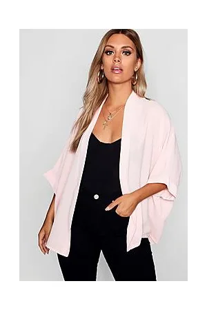 Boohoo Plus Woven Kimono