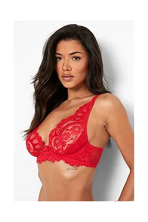 Boohoo Eyelash Lace Underwire Bra