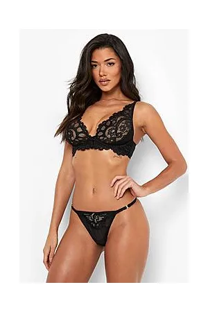 Boohoo Eyelash Lace Underwire Bra