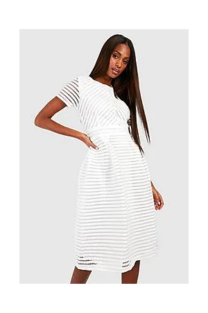 Boohoo Boutique Full Skirted Prom Midi Dress