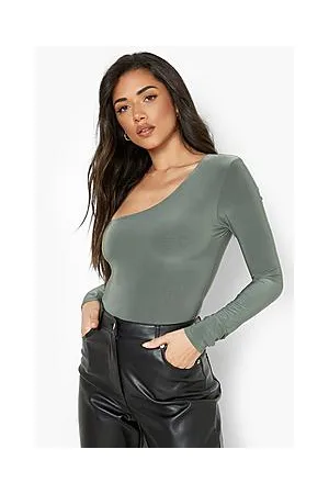 Boohoo Double Layer Cut Out Detail Bodysuit