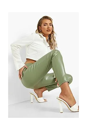 Boohoo Seam Detail Pu Leggings