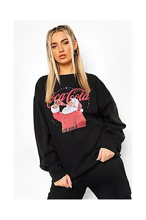 Boohoo Coca Cola Christmas Sweatshirt