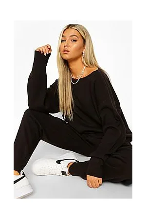 Boohoo Tall Knitted Loungewear Set