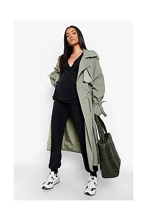 Boohoo Maternity Nursing Wrap Top Loungewear Set