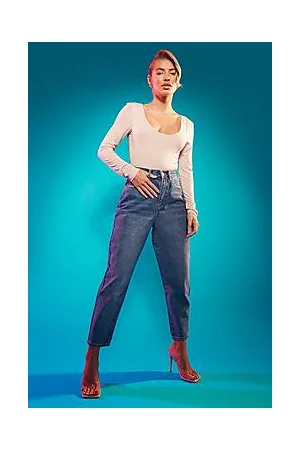 Boohoo High Waisted Authentic Mom Jeans