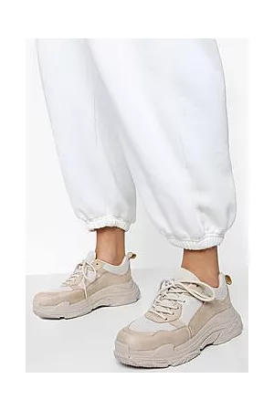 Boohoo Chunky Sole Contrast Panel Trainer