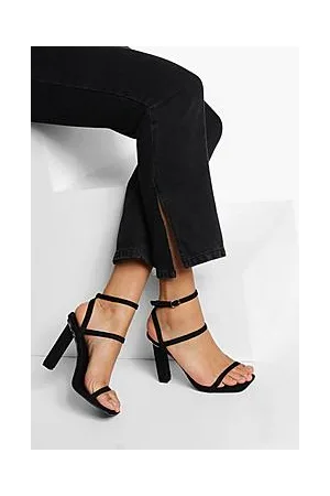 Boohoo Multi Strap 2 Part Heeled Sandal