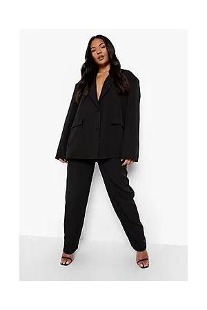 Boohoo Plus Super Skinny Double Breasted Blazer & Trousers Suits