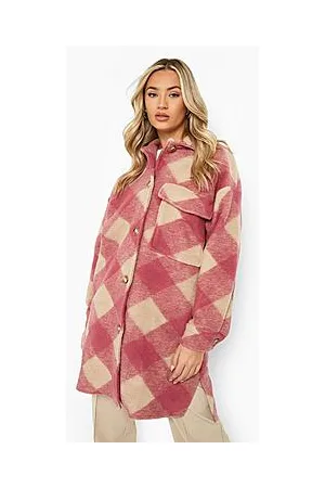 Boohoo Oversized Check Shacket