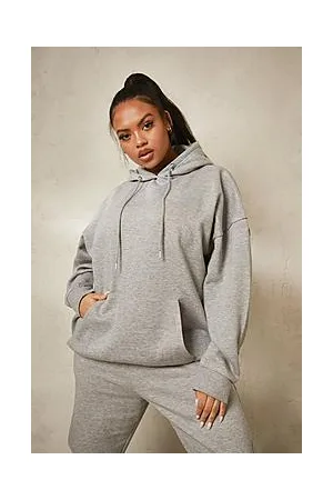 Boohoo Recycled Plus Basic Oversized Hoodie
