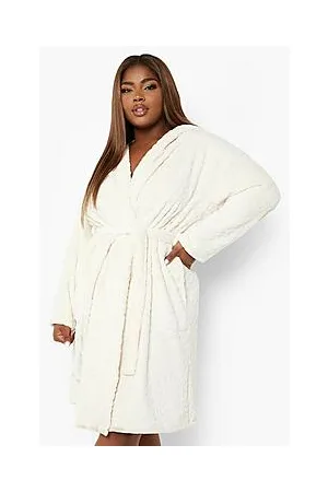Boohoo Plus Leopard Dressing Gown