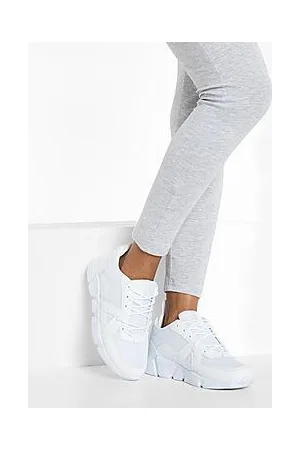 Boohoo Wide Fit Panelled Chunky Trainer