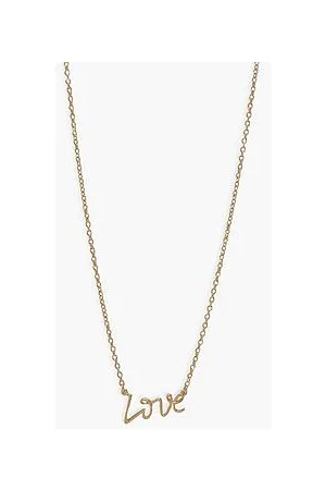 Boohoo Love Necklace