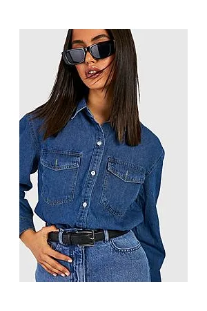 Boohoo Oversized Denim Shirt