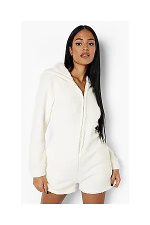 Boohoo Tall Recycled Fluffy Ear Lounge Romper