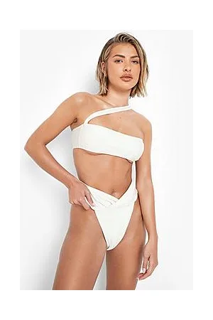 Boohoo Recycled Waist Detail High Waisted Brief