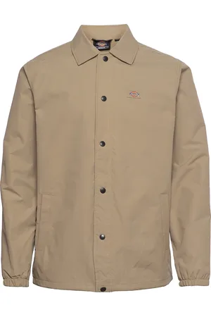 Dickies Oakport Coach Jacket Designers Jackets Light Jackets Brown