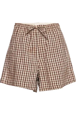 Holzweiler Musan Check Shorts 22-02 Bottoms Shorts Casual Shorts Multi/patterned