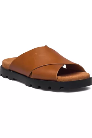 Camper Brutus Sandal Shoes Summer Shoes Flat Sandals Ruskea