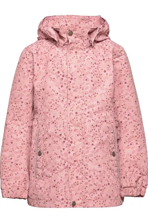 EN FANT Jacket Aop Outerwear Shell Clothing Shell Jacket Pink