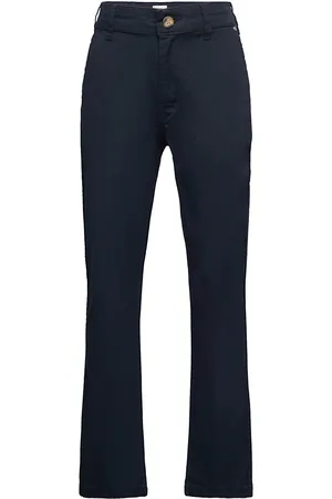 Mads Norgaard Comfort Pasino Pants Bottoms Chinos Blue