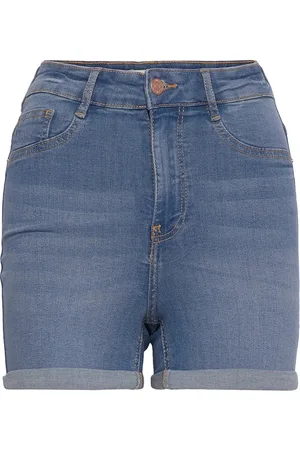 Gina Tricot Molly Denim Shorts Bottoms Shorts Denim Shorts Blue