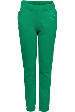 LMTD Nlfkolid R Sweat Logo Pant Bottoms Sweatpants Green