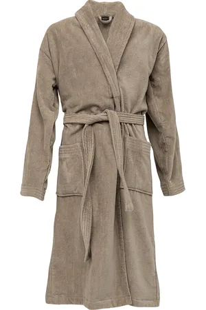 Høie of Scandinavia Herkules Terry Velour Robe Aamutakki Kylpytakki Beige