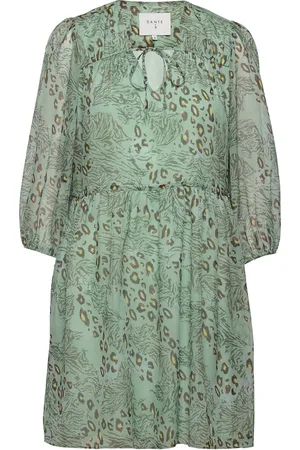 Dante 6 Yemi Animaux Dress Lyhyt Mekko Green