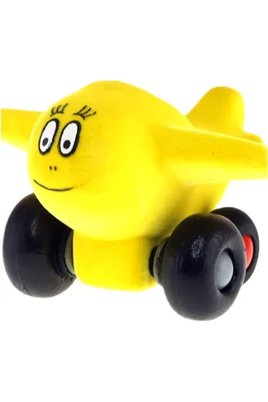 Barbo Toys Barbapapa - Barbazoo Flyvemaskine 17Cm Toys Toy Cars & Vehicles Toy Vehicles Planes Yellow