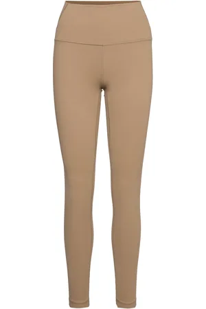 MOONCHILD YOGA WEAR Lunar Luxe Legging 28" Sport Running-training Tights Beige