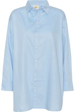 finenord Pyjamas Skjorte Toppi Blue