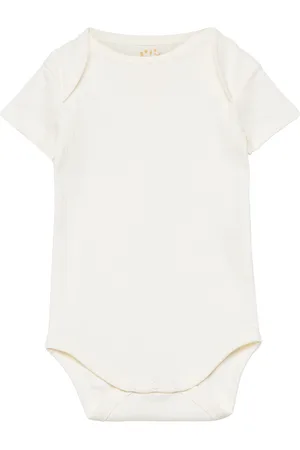 Copenhagen Colors Rib Jersey Short Sleeve Body Bodies Short-sleeved White
