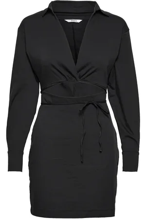 Envii Entammy Ls Dress 6893 Lyhyt Mekko Black