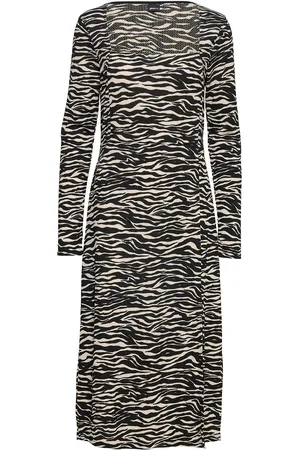 Gina Tricot Nora Dress Polvipituinen Mekko Multi/patterned