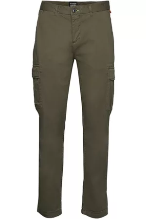 Scotch&Soda Stuart - Garment Dye Slim-Fit Cargo Trousers Cargo Pants Beige