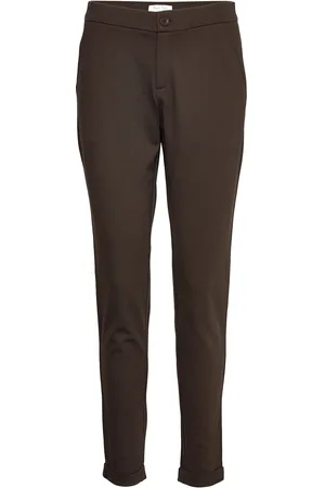 Part Two Mightypw Pa Bottoms Trousers Slim Fit Trousers Brown