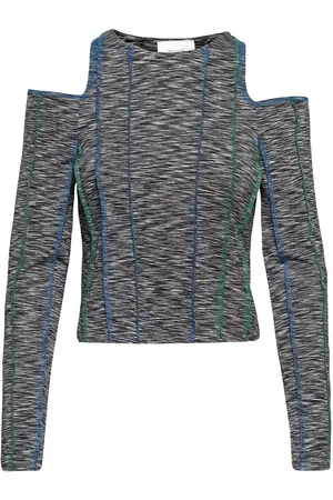 Hosbjerg Dafnie Long Sleeve Tops T-shirts & Tops Long-sleeved Grey