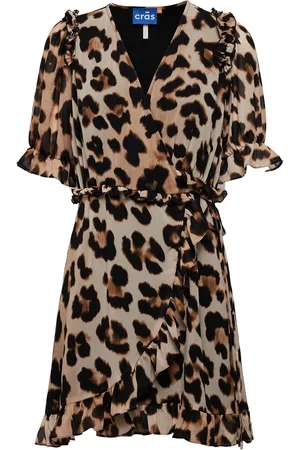 Crās Haleycras Wrap Dress Lyhyt Mekko Multi/patterned