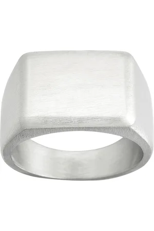 Edblad Cole Signet Ring Matt Sormus Korut Silver