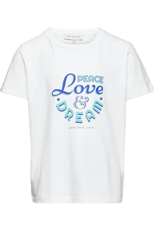 By Malina Mini Dream Tee Tops T-shirts Short-sleeved White