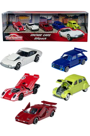 Majorette Vintage 5 Pieces Giftpack Toys Toy Cars & Vehicles Toy Cars Multi/patterned
