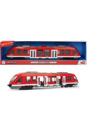 DICKIE TOYS Dickie - City Train Toys Toy Cars & Vehicles Toy Vehicles Red